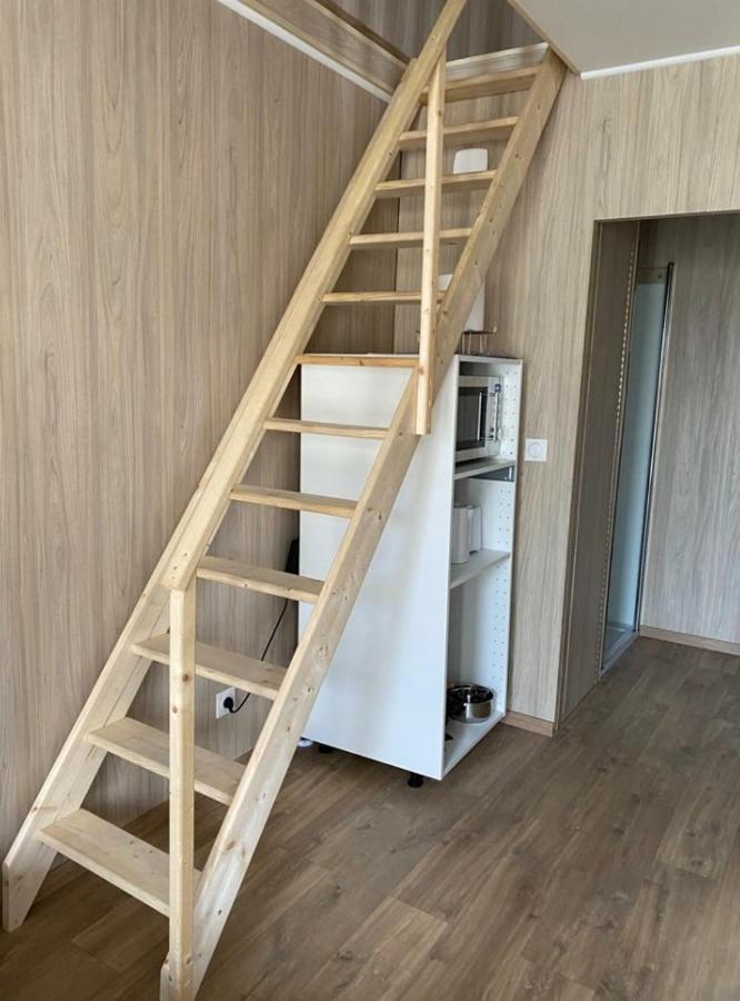 Duplex Atypique En Bois Entre Ville Et Verdures ラ・シャペル・サン・メマン エクステリア 写真